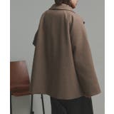 【2025AW新作】フェイクウールショートトレンチコート | ad thie | 詳細画像53 