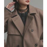 【2025AW新作】フェイクウールショートトレンチコート | ad thie | 詳細画像56 