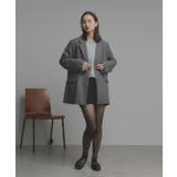 テーラードジャケットコート | ad thie | 詳細画像12 