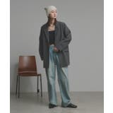 テーラードジャケットコート | ad thie | 詳細画像22 