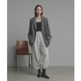 テーラードジャケットコート | ad thie | 詳細画像3 