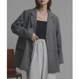 テーラードジャケットコート | ad thie | 詳細画像5 