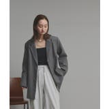 テーラードジャケットコート | ad thie | 詳細画像9 