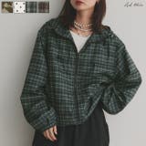 【2025AW新作】アソートパターン ジップマウンテンパーカー | ad thie | 詳細画像1