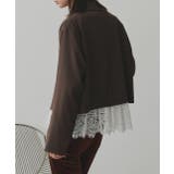 【2025AW新作】ショート丈テーラードダブルジャケット | ad thie | 詳細画像10