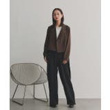 【2025AW新作】ショート丈テーラードダブルジャケット | ad thie | 詳細画像12