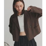 【2025AW新作】ショート丈テーラードダブルジャケット | ad thie | 詳細画像16