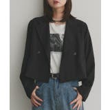 【2025AW新作】ショート丈テーラードダブルジャケット | ad thie | 詳細画像26