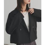 【2025AW新作】ショート丈テーラードダブルジャケット | ad thie | 詳細画像30