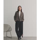 【2025AW新作】ショート丈テーラードダブルジャケット | ad thie | 詳細画像41