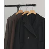 【2025AW新作】ショート丈テーラードダブルジャケット | ad thie | 詳細画像48