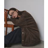 オーバーシルエット スエードジャケット | ad thie | 詳細画像44 