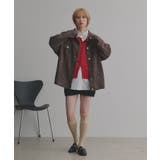 オーバーシルエット スエードジャケット | ad thie | 詳細画像45 