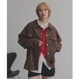 オーバーシルエット スエードジャケット | ad thie | 詳細画像46 