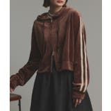 サイドラインジップベロアパーカー | ad thie | 詳細画像24 