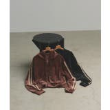 サイドラインジップベロアパーカー | ad thie | 詳細画像29 