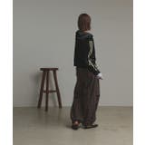 サイドラインジップベロアパーカー | ad thie | 詳細画像3 