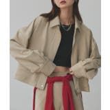 ルーズスエードクロップドブルゾン | ad thie | 詳細画像27 