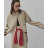 ルーズスエードクロップドブルゾン | ad thie | 詳細画像29 