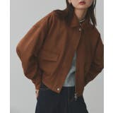 ルーズスエードクロップドブルゾン | ad thie | 詳細画像39 