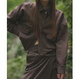 ルーズスエードクロップドブルゾン | ad thie | 詳細画像4 