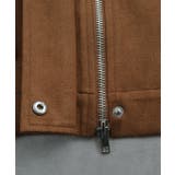 ルーズスエードクロップドブルゾン | ad thie | 詳細画像42 