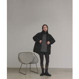 【2025AW新作】サイドラインハーフジップフリースプルオーバー | ad thie | 詳細画像12 