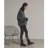 【2025AW新作】サイドラインハーフジップフリースプルオーバー | ad thie | 詳細画像14 