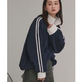 【2025AW新作】サイドラインハーフジップフリースプルオーバー | ad thie | 詳細画像24 