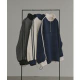 【2025AW新作】サイドラインハーフジップフリースプルオーバー | ad thie | 詳細画像33 