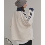 【2025AW新作】サイドラインハーフジップフリースプルオーバー | ad thie | 詳細画像8 