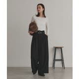 【2025AW新作】アソート 起毛リブトップス	 | ad thie | 詳細画像4 