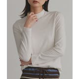 オフホワイト×プチハイネック | 【2025AW新作】アソート 起毛リブトップス	 | ad thie