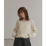 【2025AW新作】フリルヘムニットトップス | ad thie | 詳細画像15