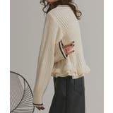 【2025AW新作】フリルヘムニットトップス | ad thie | 詳細画像17