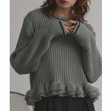 【2025AW新作】フリルヘムニットトップス | ad thie | 詳細画像21