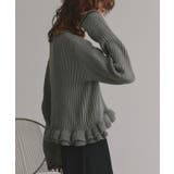 【2025AW新作】フリルヘムニットトップス | ad thie | 詳細画像22