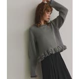 【2025AW新作】フリルヘムニットトップス | ad thie | 詳細画像24