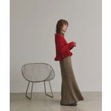 【2025AW新作】フリルヘムニットトップス | ad thie | 詳細画像31