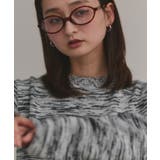 【2025AW新作】ショート丈ミックスニットプルオーバー | ad thie | 詳細画像27 