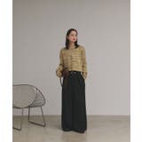 【2025AW新作】ショート丈ミックスニットプルオーバー | ad thie | 詳細画像32 