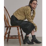 【2025AW新作】ショート丈ミックスニットプルオーバー | ad thie | 詳細画像44 