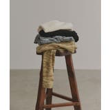 【2025AW新作】ショート丈ミックスニットプルオーバー | ad thie | 詳細画像50 