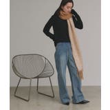 【2025AW新作】ショート丈ミックスニットプルオーバー | ad thie | 詳細画像7 