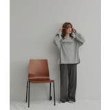 起毛スムースルームウェアセットアップ | ad thie | 詳細画像3 