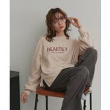 ベージュ | 起毛スムースルームウェアセットアップ | ad thie