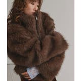 【2025AW新作】ショート丈スタンドカラーフェイクファージャケット | ad thie | 詳細画像14 