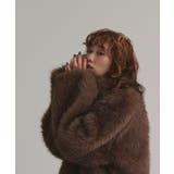 【2025AW新作】ショート丈スタンドカラーフェイクファージャケット | ad thie | 詳細画像15 