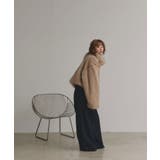 【2025AW新作】ショート丈スタンドカラーフェイクファージャケット | ad thie | 詳細画像17 