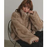 【2025AW新作】ショート丈スタンドカラーフェイクファージャケット | ad thie | 詳細画像22 